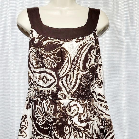 Style & Co. Cotton Midi Dress (18W) - Picture 3 of 10